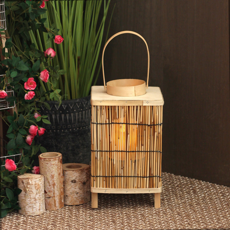 Künstlicher Rattan-Laterne Brehn