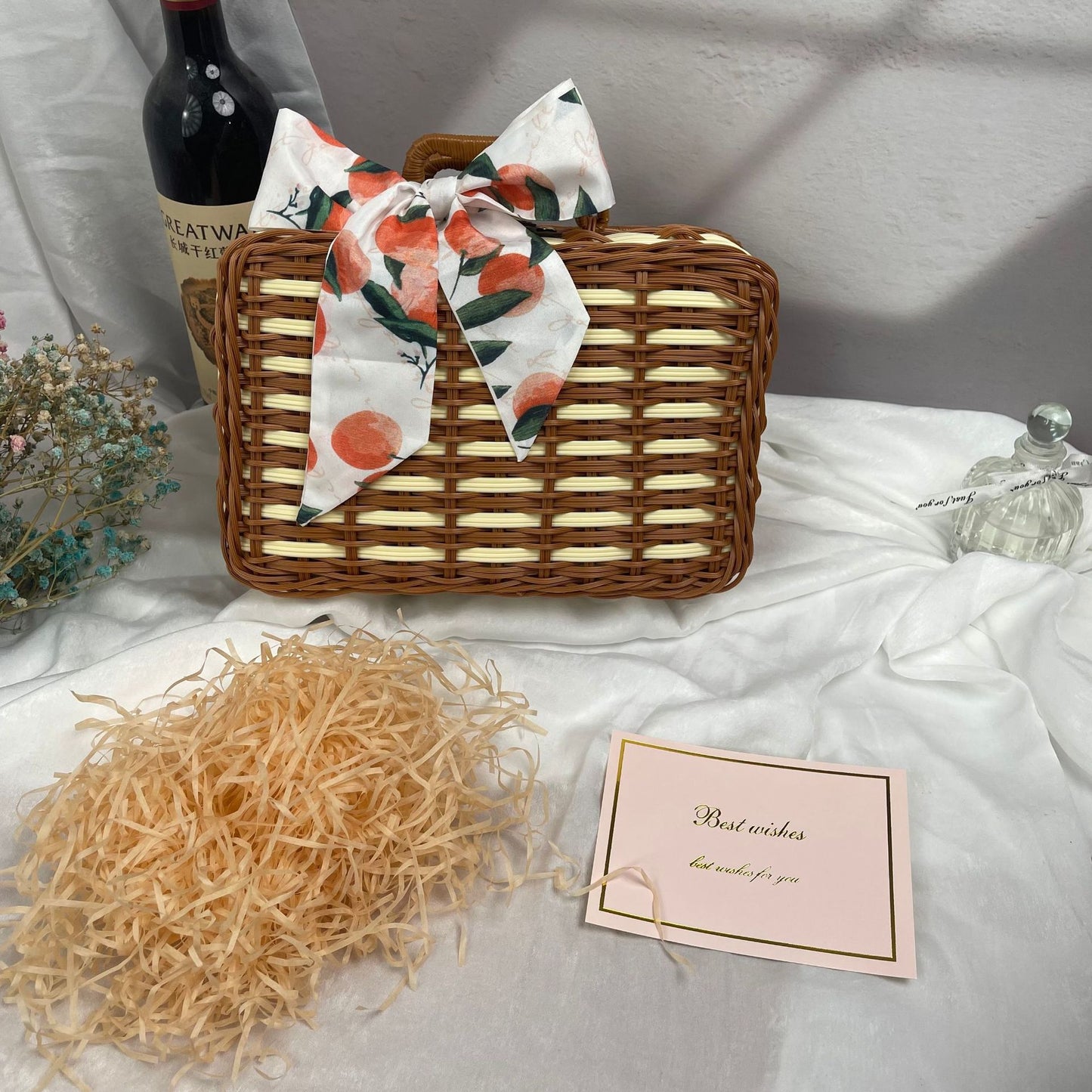 Damen stilvolle Picknickkorb Brehn