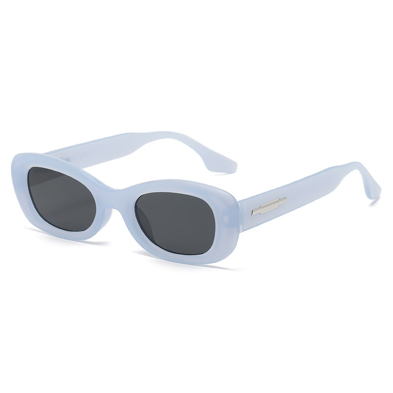Damen modische Sonnenbrille mit ovaler Rahmenform und UV-Schutz Brehn