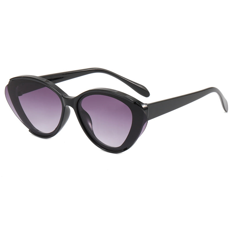 Damen Oversized Sonnenbrille mit Farbverlauf Brehn