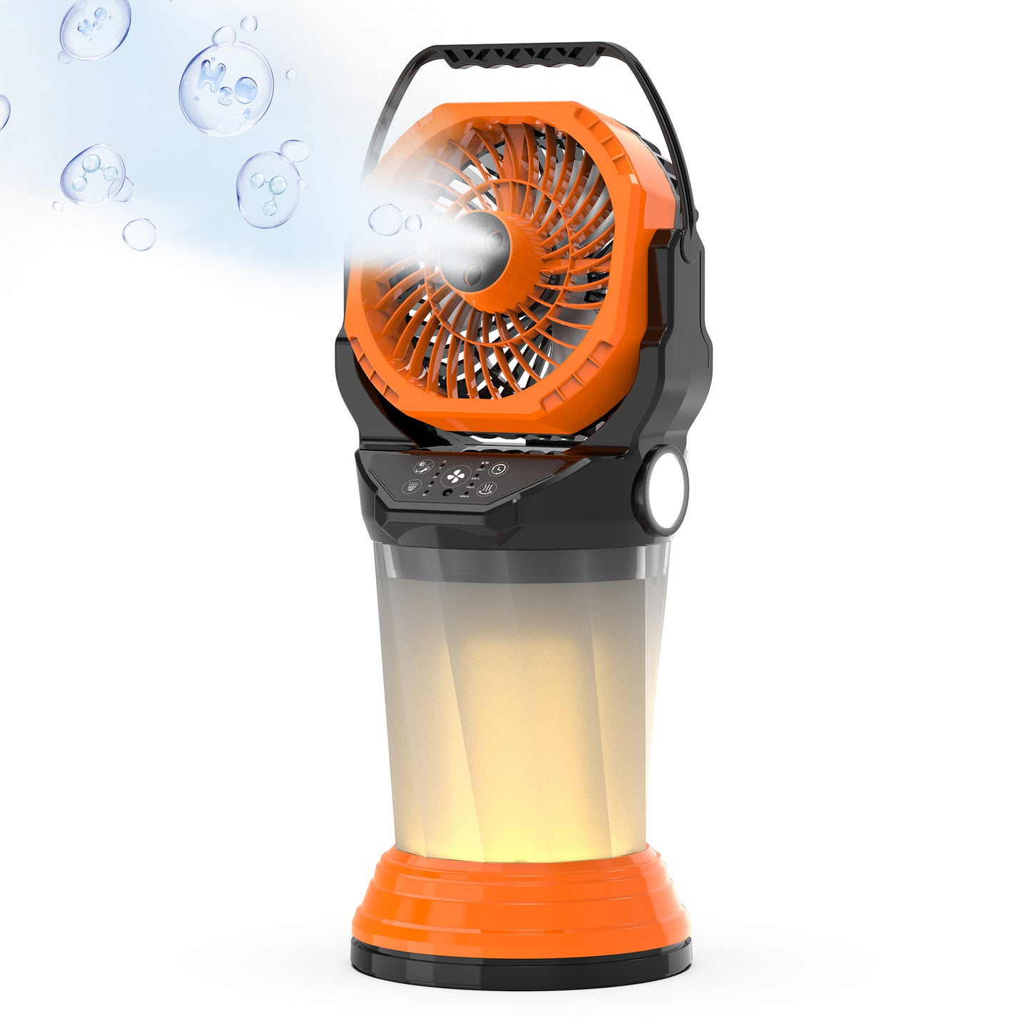 Unisex tragbarer Ventilator mit Wassersprüheinheit Brehn