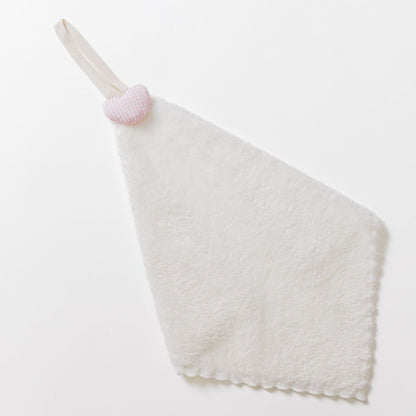 Plüsch-Maus-Hauben-Babybadetuch mit Aufhängeschlaufe