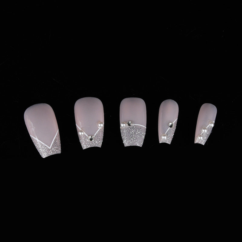 Elegante Matte Finish Press-On Nagelspitzen Brehn