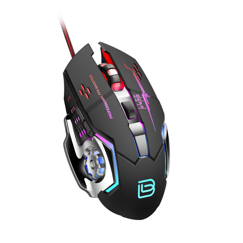 Gaming-Maus mit Präzisem Sensor und Rgb-Beleuchtung Brehn