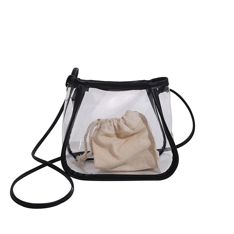 Transparente Mini-Eimer-Tasche Brehn