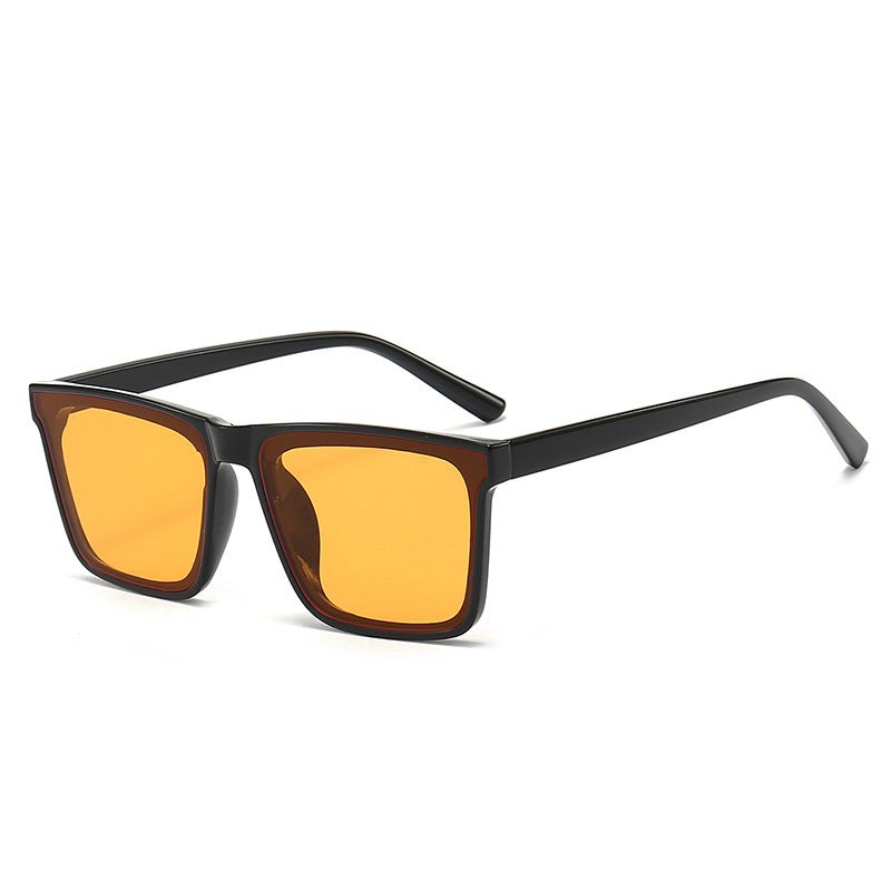 Vintage Quadratrahmen Sonnenbrille