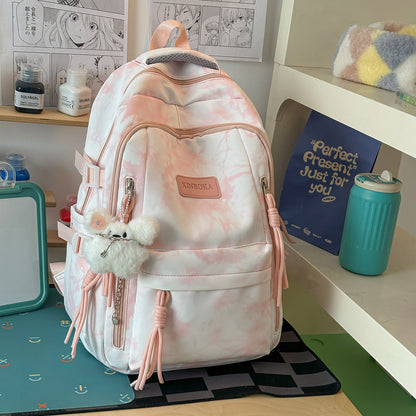 Trendige Marmor-Muster-Rucksack Brehn