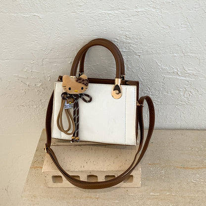 Elegante Texturierte Handtasche Schultertasche