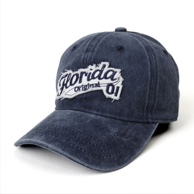 Damen Vintage-inspirierte Baumwoll-Baseballmütze Brehn