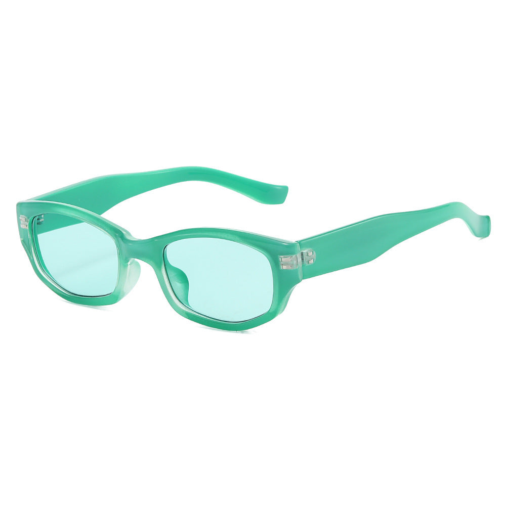 Chic Übergroße Rechteckige Sonnenbrille Brehn
