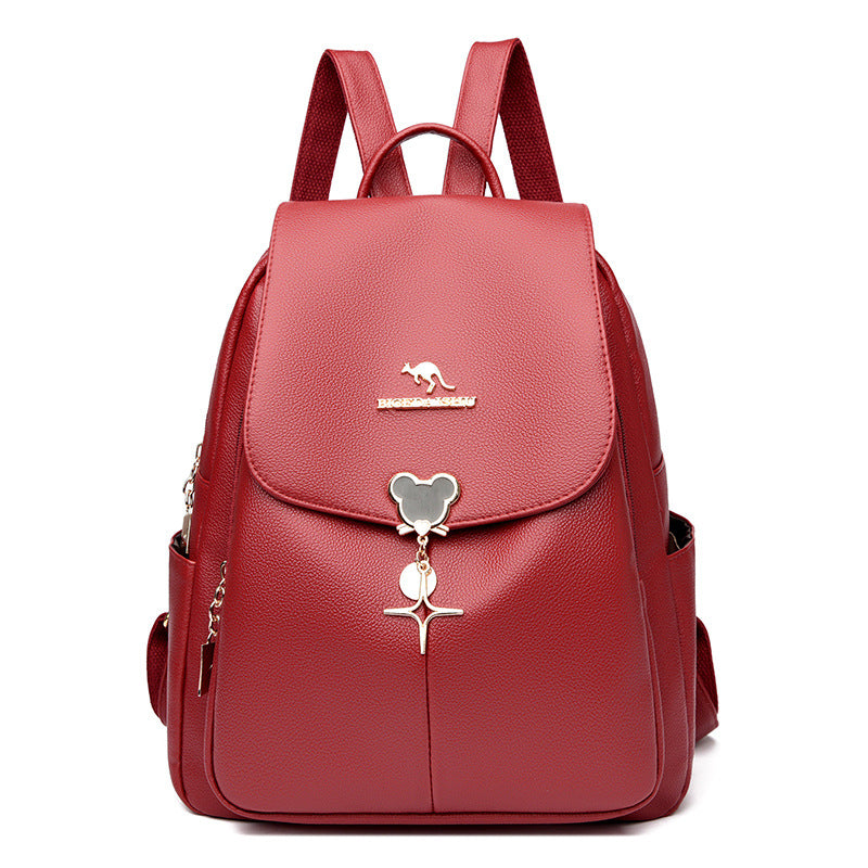 Schicker Leder Rucksack