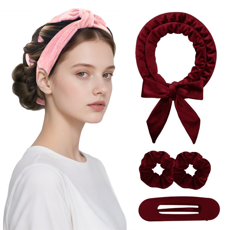 Samt Haaraccessoires Set