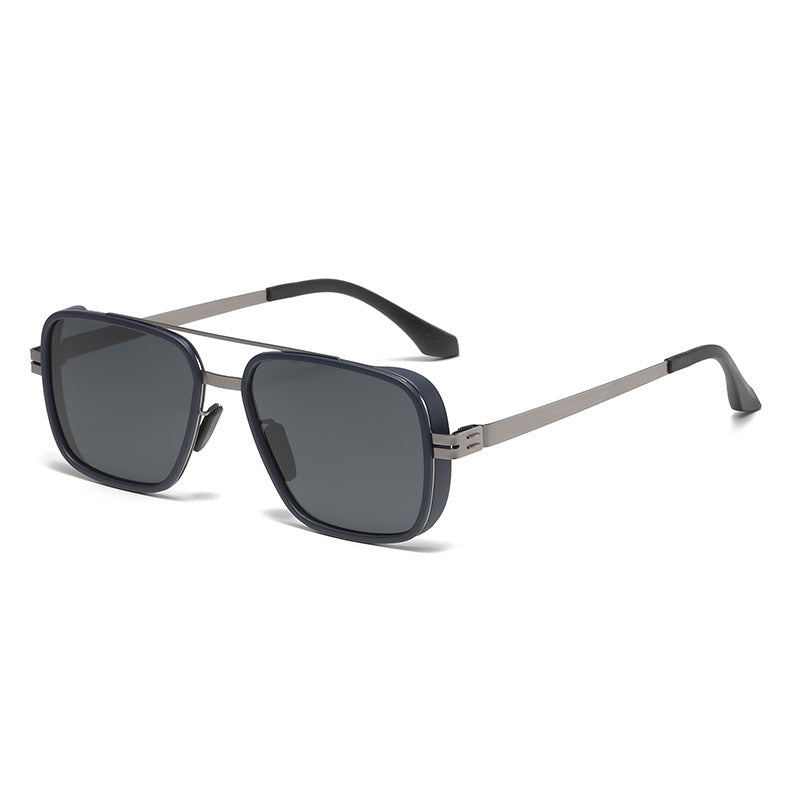 Herren Premium Sonnenbrille im modernen quadratischen Design Brehn