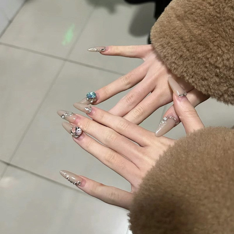 Glänzendes Schmetterlings-Nagelkunst-Set Brehn