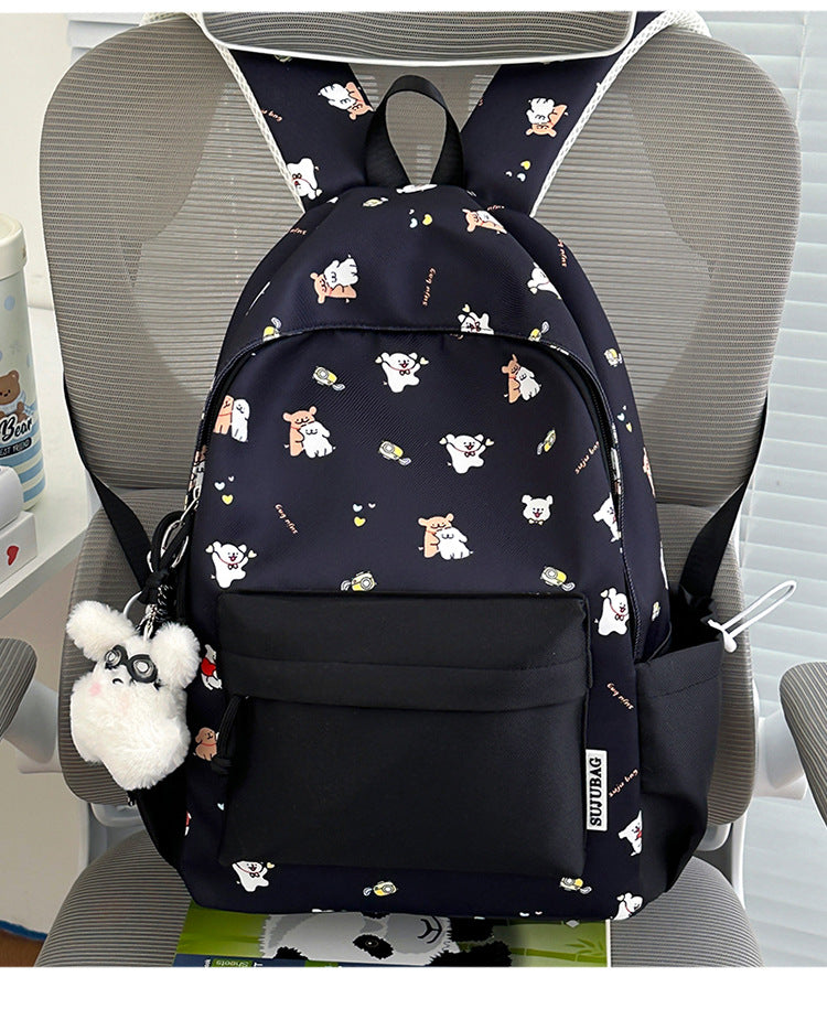 Niedlicher cartoon-themed Schulrucksack