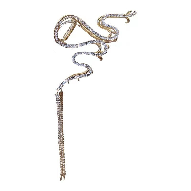 Künstlerischer Schlangen-Design-Haarclip Brehn