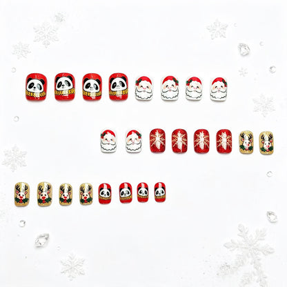 Kreative Weihnachtskunstnägel Brehn