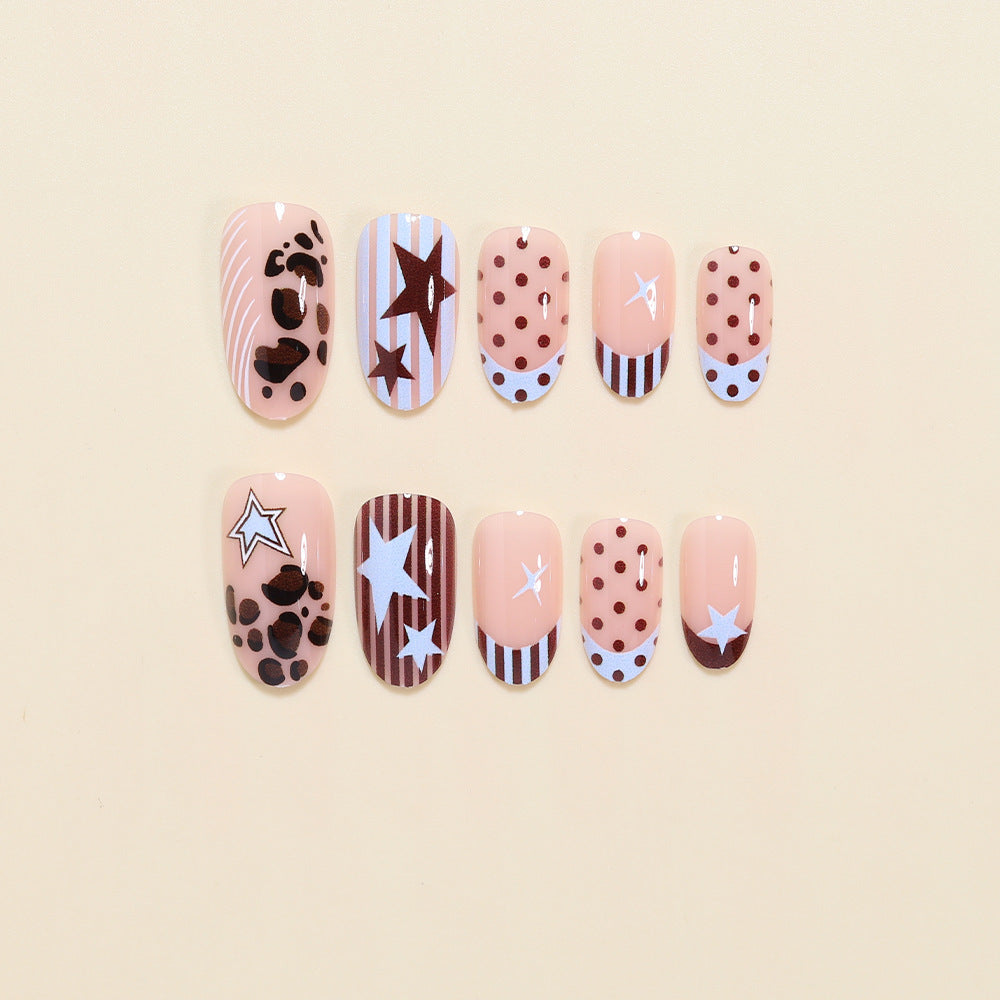 Künstlerisches Muster Nagelkunst Set Brehn