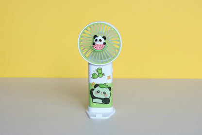 Unisex Tragbarer Handventilator im niedlichen Panda-Design Brehn