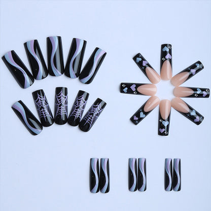 Künstliche Nagelverlängerungen mit Trendigem Design Brehn