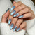 Stiletto Press-On Nail Set mit glänzendem Farbverlauf-Finish Brehn
