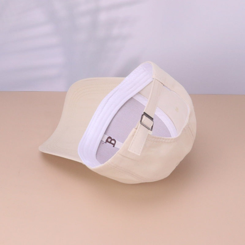 Damen klassische bestickte verstellbare Baseballcap Brehn