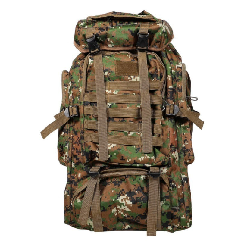 Taktischer Rucksack mit Modularen Fächern und Atmungsaktivem Rücken Brehn
