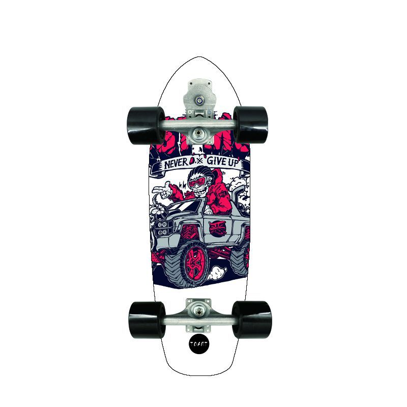 Retro-inspirierter Mini Cruiser Skateboard Brehn