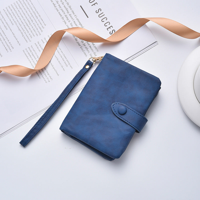 Kompakte Kunstleder Clutch Geldbörse Brehn
