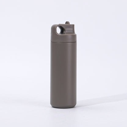 Damen hochwertige Isolier-Trinkflasche mit praktischem Tragegriff Brehn