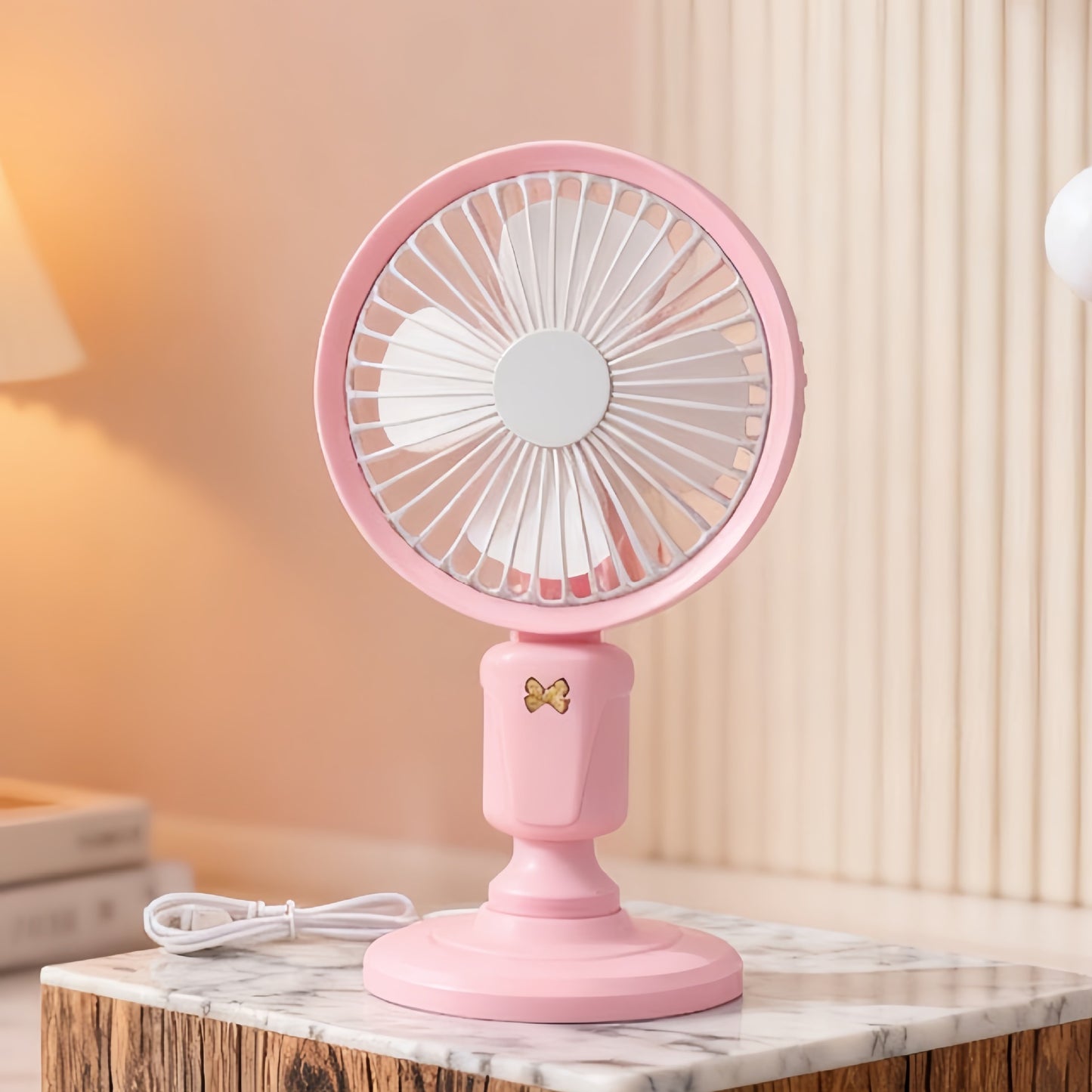 Damen Tragbarer Tischventilator im verspielten Design Brehn