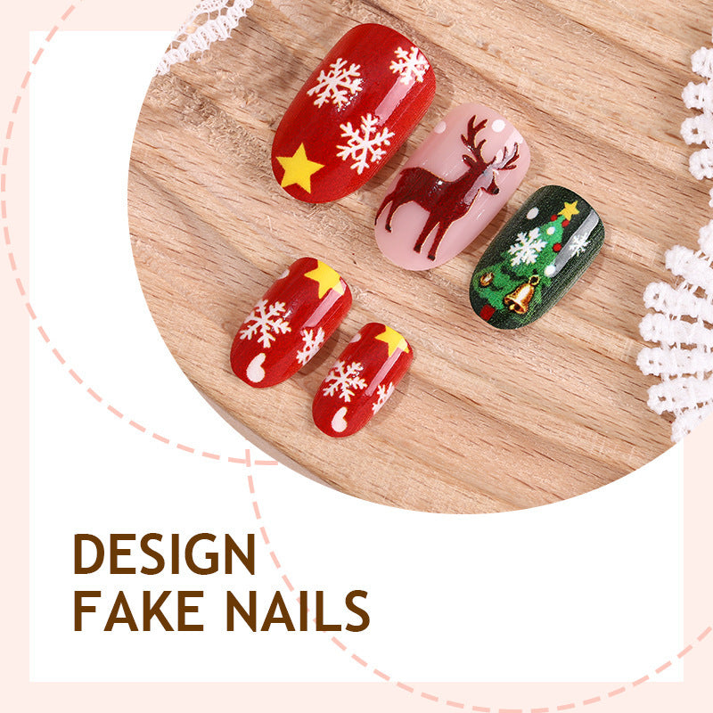 Kreatives Weihnachtskunstnagelset Brehn
