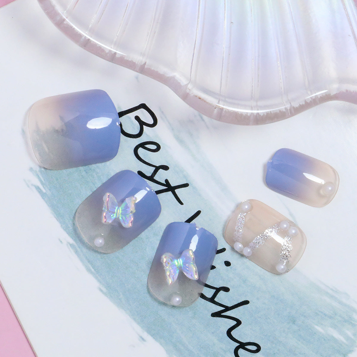 Elegante Nagelkunst Brehn