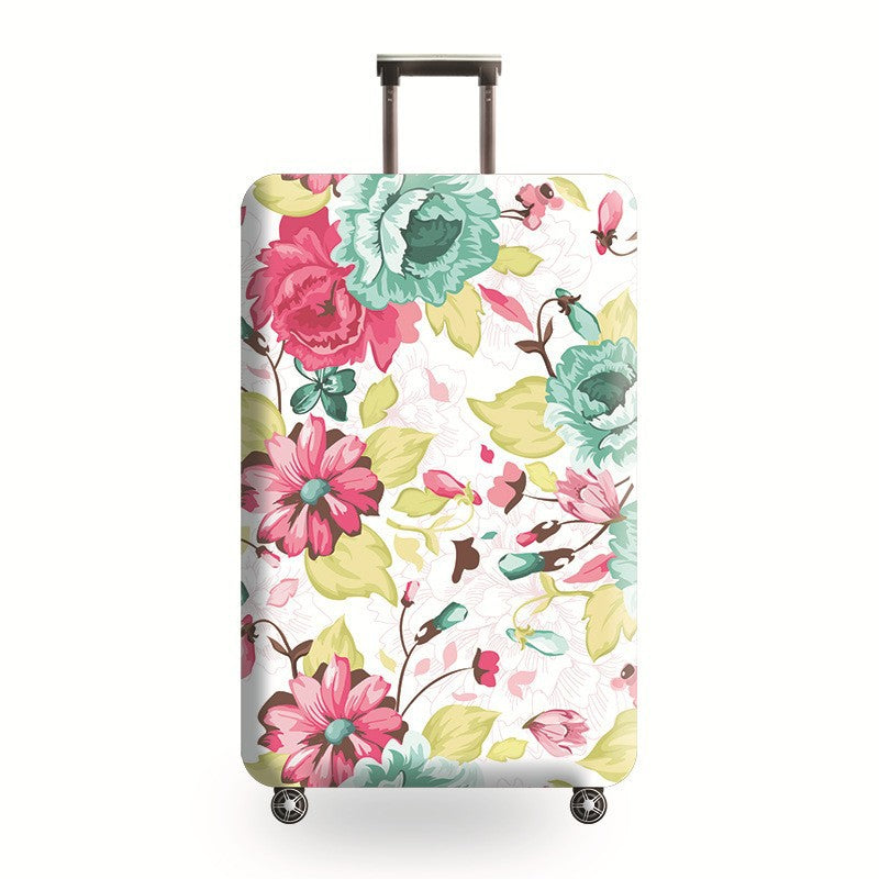 Unisex nan Hartschalen-Trolley mit auffälligem Marmorprint, Teleskopgriff und stoßfester Konstruktion Brehn
