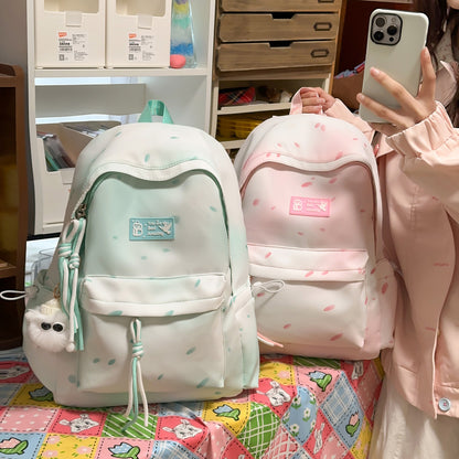 Stilvolle gepunktete Rucksack Brehn