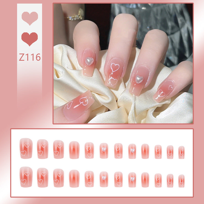 Kunstnagelset mit eleganten Glitzerverzierungen und schimmernden Akzenten Brehn