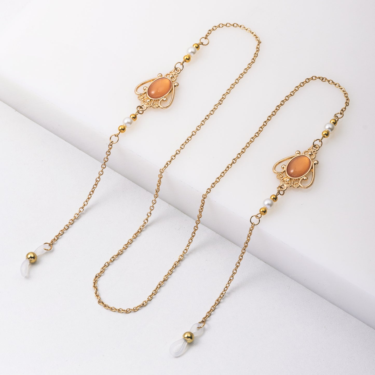 Elegante Tropfenohrringe mit Perlenakzenten Brehn