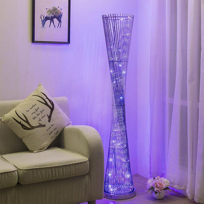 Moderne Geflochtene Stehlampe