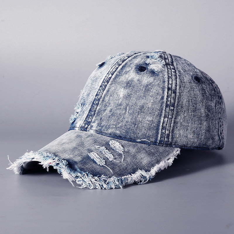 Herren Vintage Denim Baseballkappe Brehn