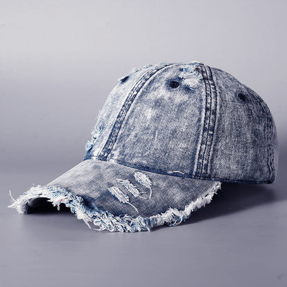 Herren Vintage Denim Baseballkappe Brehn
