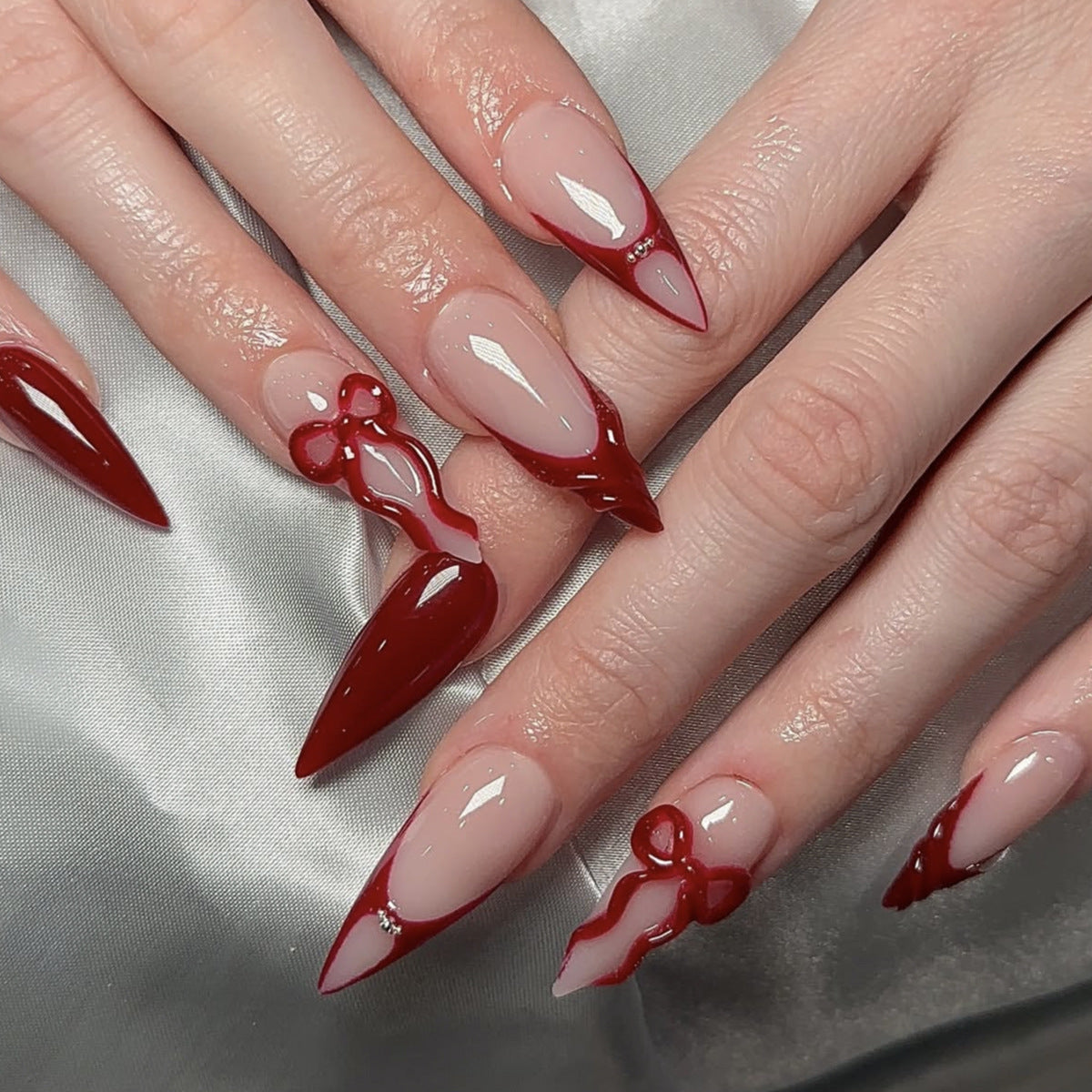 Statement Stiletto Nail Art Extensions Brehn