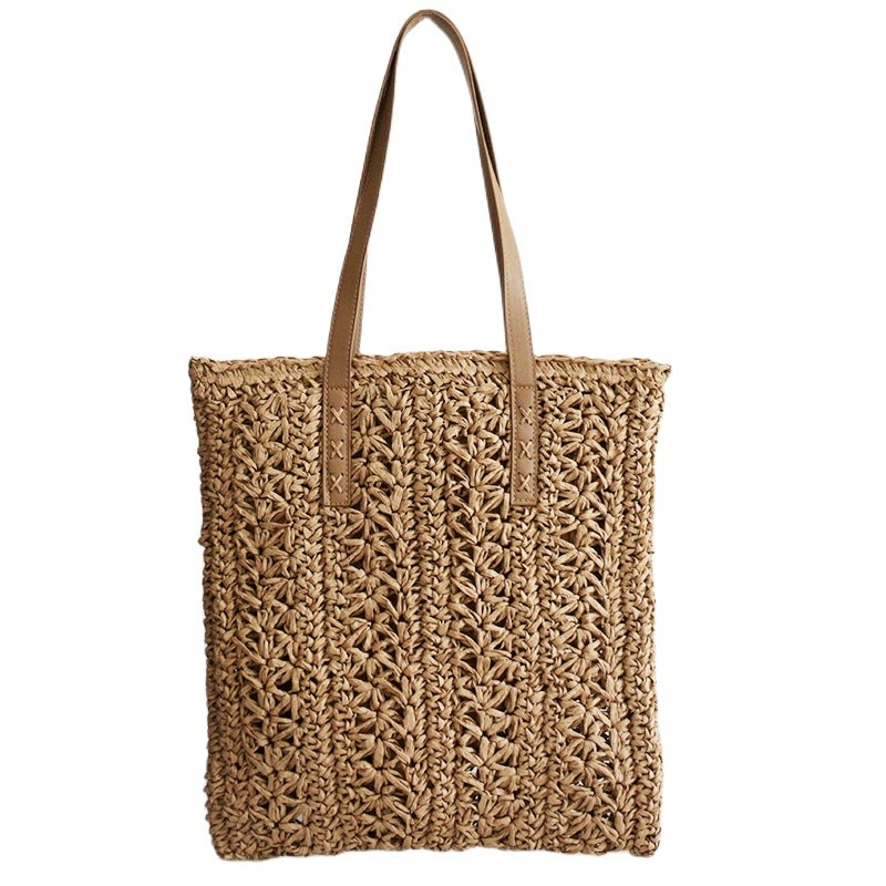 Handgefertigte Strandtasche Im Modernen Makramee-Stil Brehn