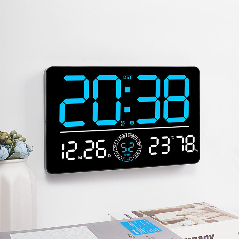 Digitaler Multifunktionswecker mit Hygrometer und Temperaturanzeige Brehn