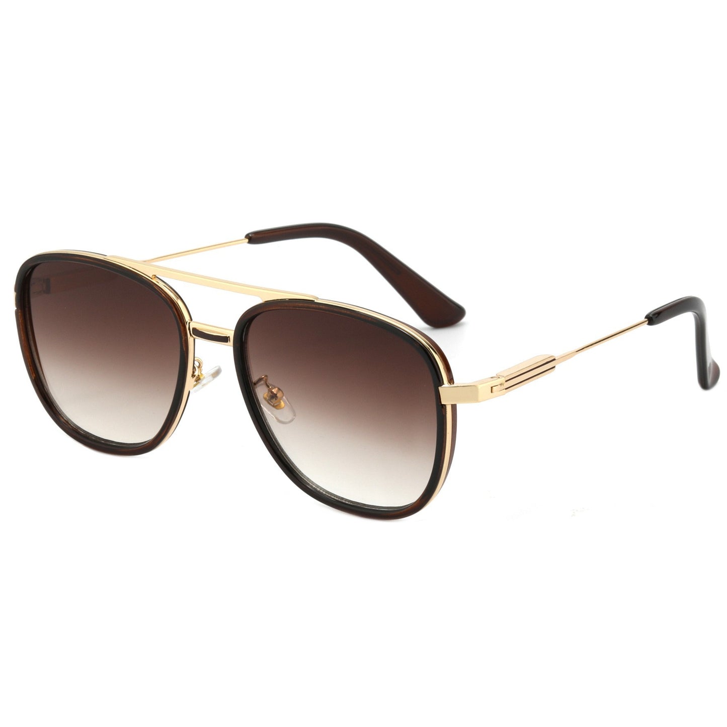 Damen Elegante Pilotensonnenbrille mit hochwertigen Gläsern und stilvollem Metallrahmen Brehn