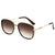 Damen Elegante Pilotensonnenbrille mit hochwertigen Gläsern und stilvollem Metallrahmen Brehn
