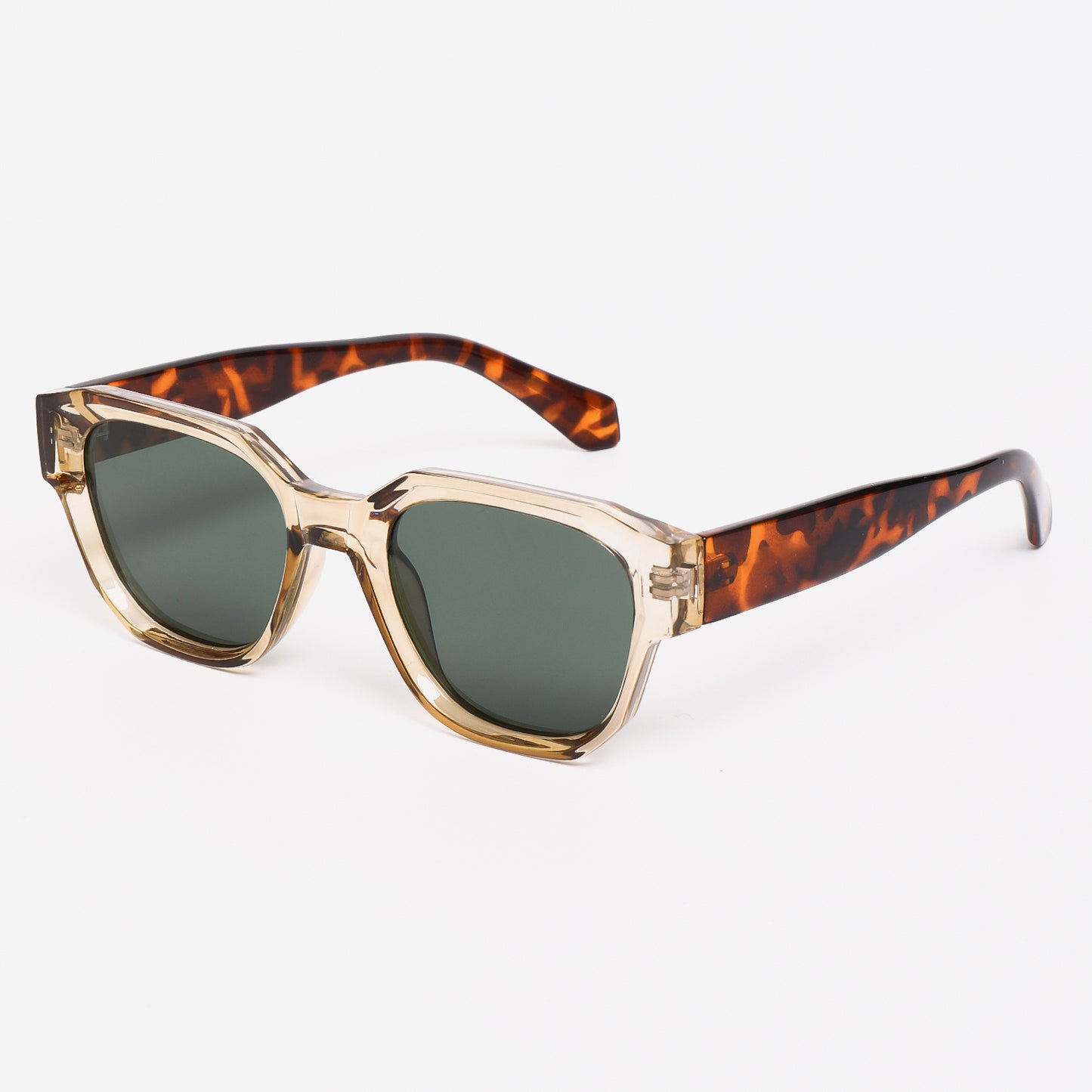 Damen Sonnenbrille im ausgefallenen Sechseckrahmen mit UV-Schutz Brehn