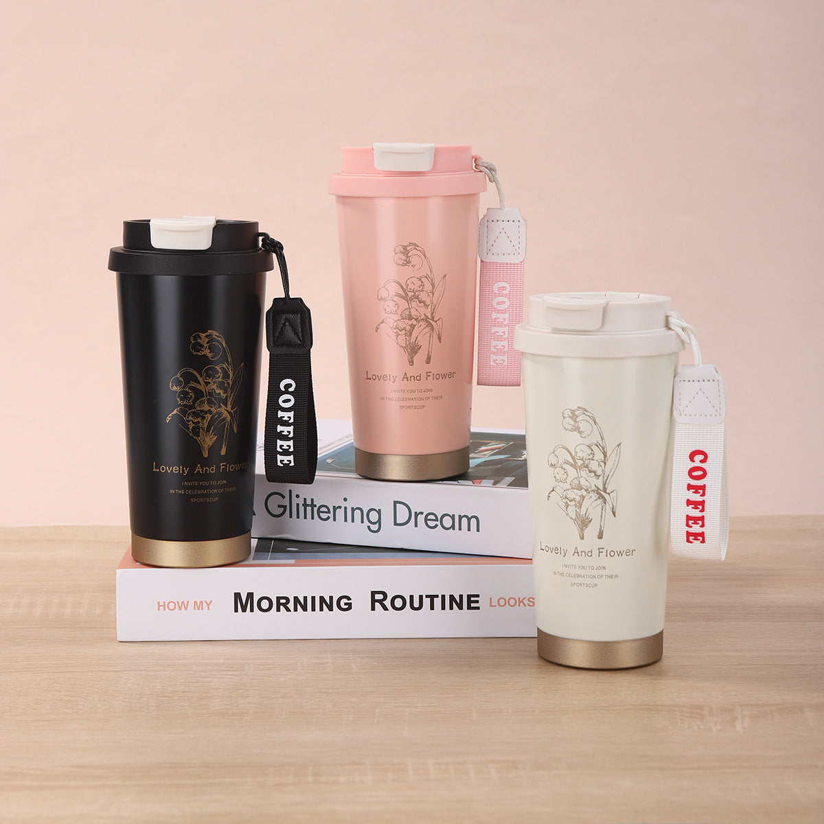 Damen eleganter und isolierter To-Go Trinkbecher Brehn