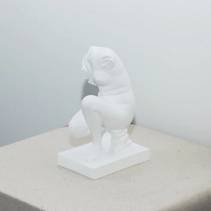 Abstract Künstlerische Figurine