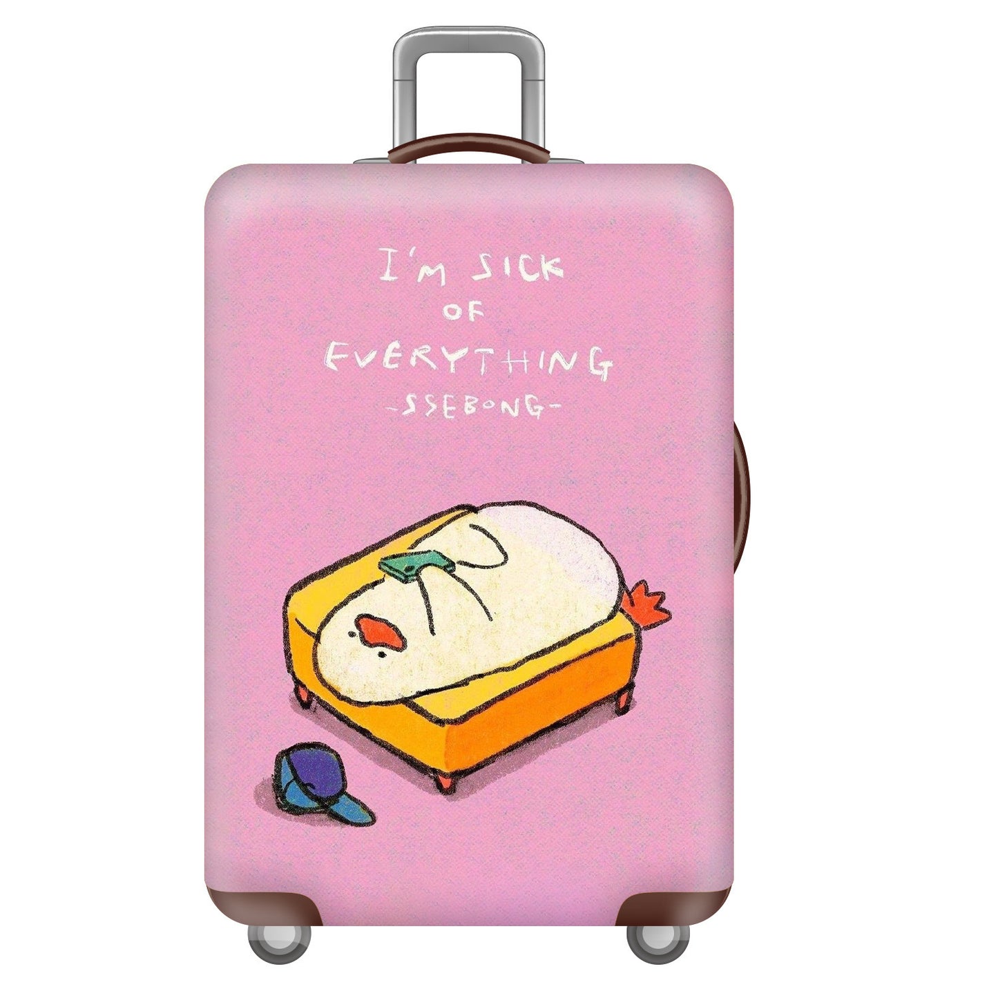 Damen Hartschalenreisekoffer mit kreativem Cartoon-Motiv Brehn