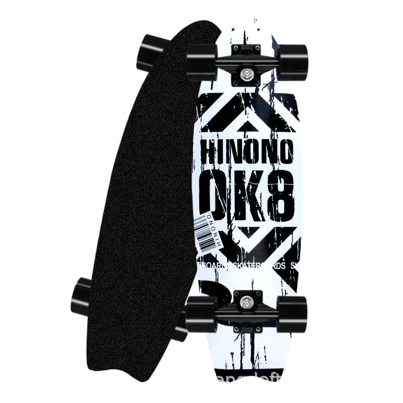 Surf-inspirierter Mini Cruiser Skateboard Brehn
